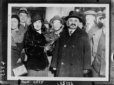  1932 г. Иван Майский, новый русский посол в Лондоне, с супругой