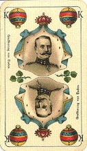  Vereinigte Stralsunder Spielkarten Fabrik AG (Germany). Deutsche Einheitskarte (Unity-cards), 1914-1915