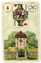  Madame Lenormand Fortune Telling Cards 1890
