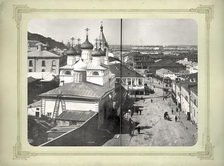 Нижний Новгород. Вид на Ивановский съезд и Скобу