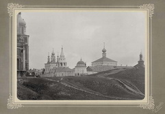 Рязань. Спасский монастырь и остатки древнего земляного вала