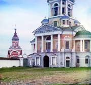 Вход в Борисоглебский мужской монастырь.