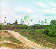 Спасо-Евфросиньевский женский монастырь в 3-х верстах от Полоцка.