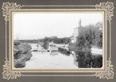 Вид на реку Исеть с Царского моста