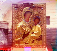 Икона Тихвинской Божьей Матери. В [Троицком] соборе Ипатьевского монастыря.