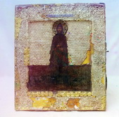 Икона с изображением Александра Невского. В ризнице Ипатьевского монастыря.