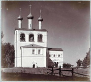 Колокольня Борисоглебского монастыря с востока. 