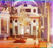 Иконостас собора графа Шереметьева. Иконостас Димитриевского собора. Спасо-Яковлевский монастырь.