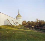 Стенная башня монастыря. г. Александров.