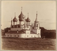 Воздвиженская церковь в Романове. 1910