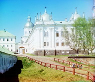Главный корпус монастыря препод. Нила Столбенского.