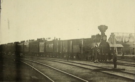 Первый пассажирский поезд. 1903 г.